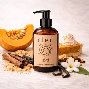 pumpkin + vanilla handsōp, 8oz pump bottle