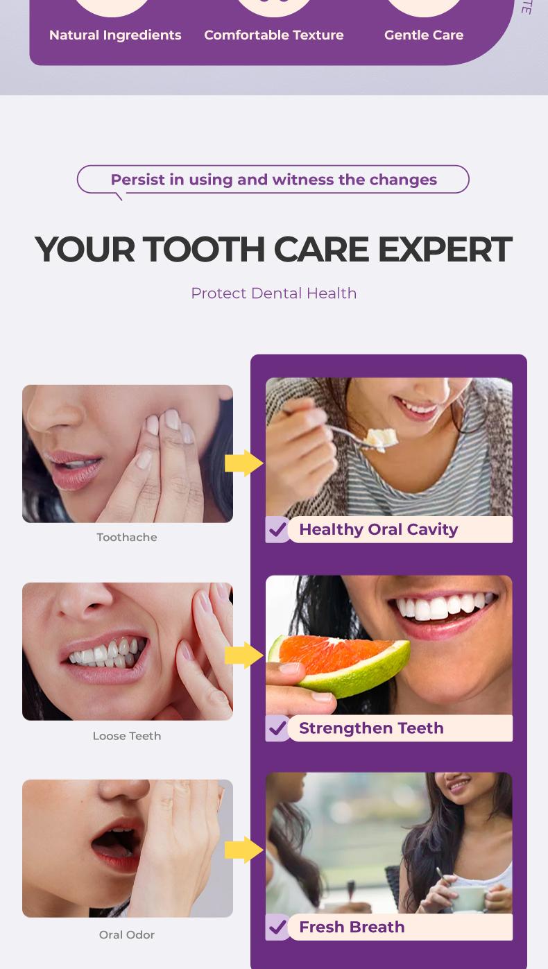 Kreain Nature Natural Ingredients Toothpaste, Activated Charcoal, Gentle Care for Sensitive Teeth, Fresh Breath, Daily Oral Health Care