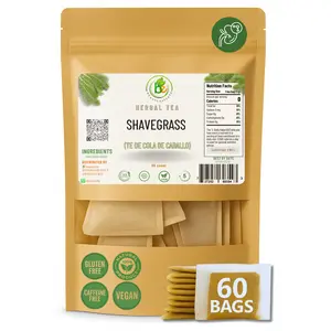 VIRAL Cola de Caballo Té (Shavegrass/Horsetail Tea) – 60 Tea Bags – 100% Natural, Vegan, Herbal – Gluten-Free, Non-GMO – by Bexpertsusa