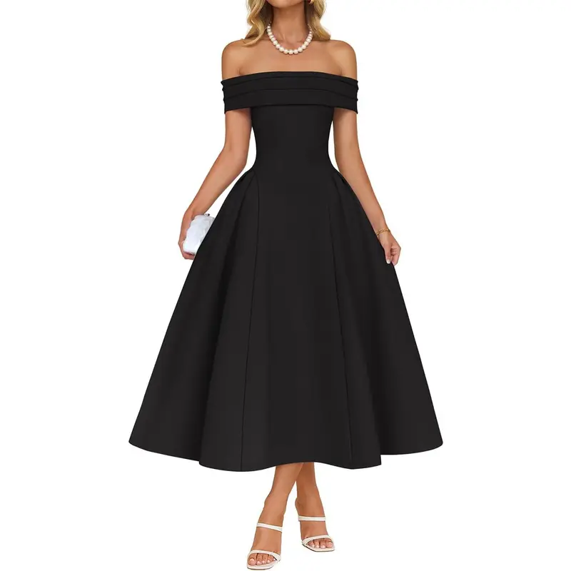 tea length formal dresses - TikTok Shop