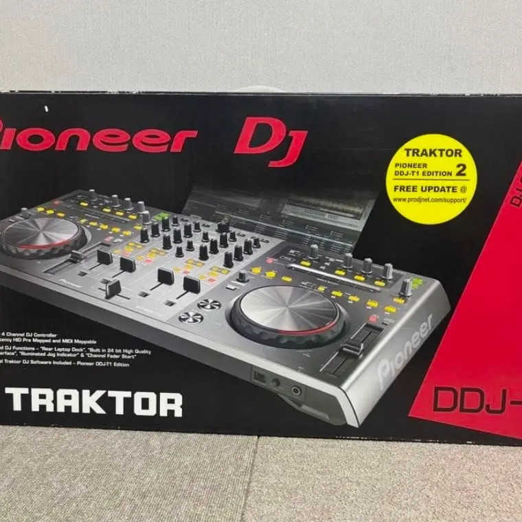 Pioneer DJ DDJ-T1 Traktor DJ Controller Boxed Tested Working
