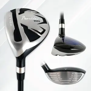 Wuday Men's Left-Handed Golf Hybrid Loft 17°, 20°, 23°, 26° S/R Flex with High-Quality Rubber Grips and Carbon Fiber Shaft