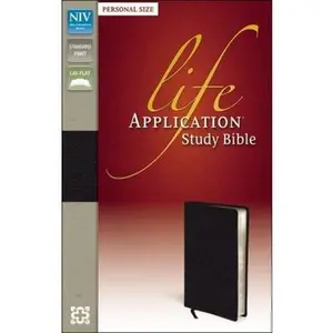 USED-Life Application Study Bible-NIV-Personal Size by Zondervan (Hardcover)