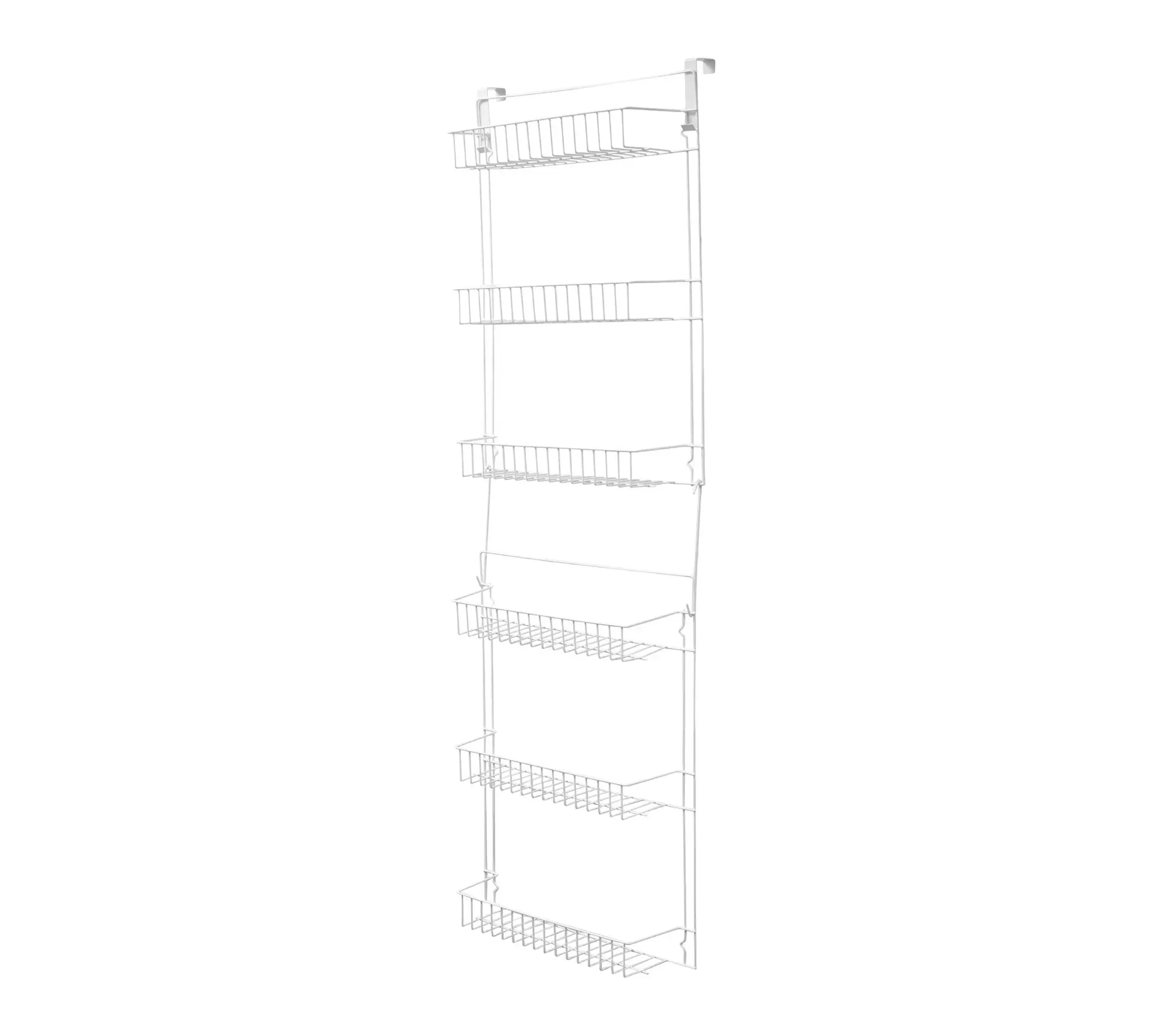 Lavish Home Over the Door Organizer 6-Tier Adjustable Shelves Lavish Home Over the Door Organizer 6-Tier Adjustable Shelves