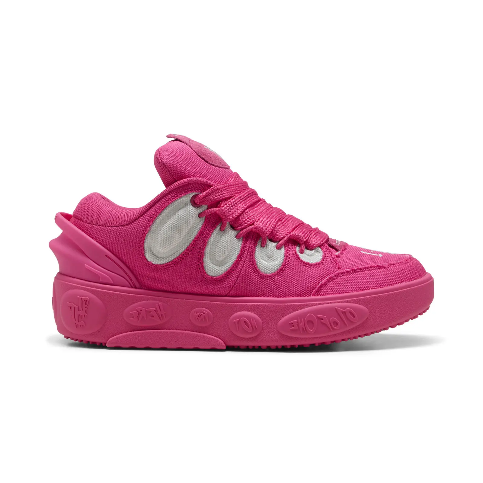 Puma Lamelo Ball LaFrance Pink Carpet Mens Pink Lifestyle Sneakers Shoes