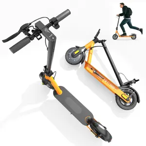 V9 Electric Scooter for Adults, Teens & Big Kids, 350W Motor Up to 19MPH, 15-21 Miles Range, smart App control Foldable Lightweight Powerful Electric Commuter Scooter with 10 Inch solid Tires