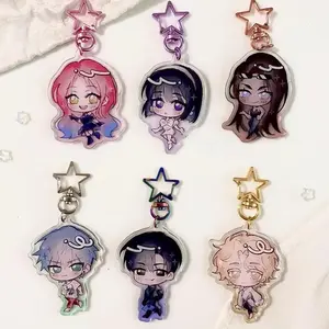 ALIEN STAGE Acrylic Keychains: Till Ivan Mizi Sua Hyuna Luka, Cute Keyring Accessory, Fun Charm For Backpack Or Purse | High Quality and Customer Favorite Items