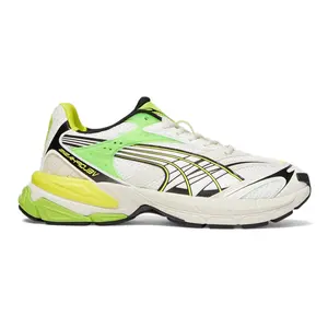 PUMA Mens Velophasis Technisch Lace Up Sneakers Shoes Casual - Off White
