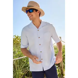 Men's Safari Camp Shirt | Periwinkle