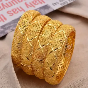 Gold Plated Open Bangle Bracelet Set,mothers day gift,Classic Vintage Style,Jewellery Accessories,Perfect for Daily Wear,Special Occasions,All Season Fashion Jewelry bracelet stack bracelets for women,mothers day gift ideas