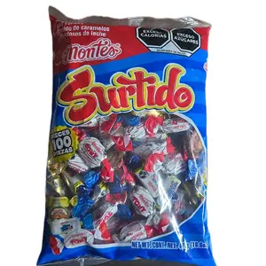 Montes Surtido 16.6oz 100 pieces assorted milk hard and taffees Dulce Caramelo Mexicanos Mexican candy