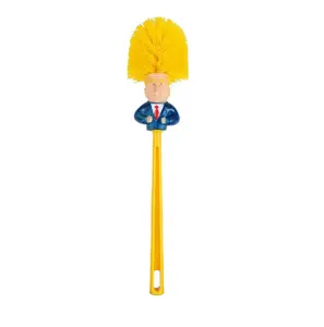 Funny Toilet Brush Prank Cleaner with Strong Nylon Bristles & Good Grips for Fun & Effective Bathroom Cleaning  Home Goods Restroom