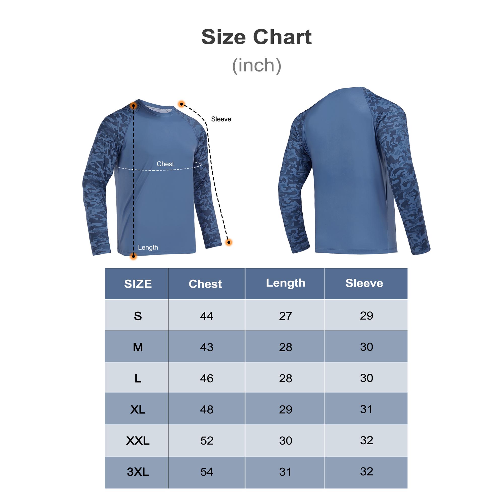 RODEEL 932 Long Sleeve Shirts Men UPF 50+ Sun UV Protection Lightweight Quick Dry Moisture Wicking Breathable Cooling Activewear for Outdoor Sport Gym Workout Running Hiking Camping Fishing Boating Construction Landscaping, Holiday Gift