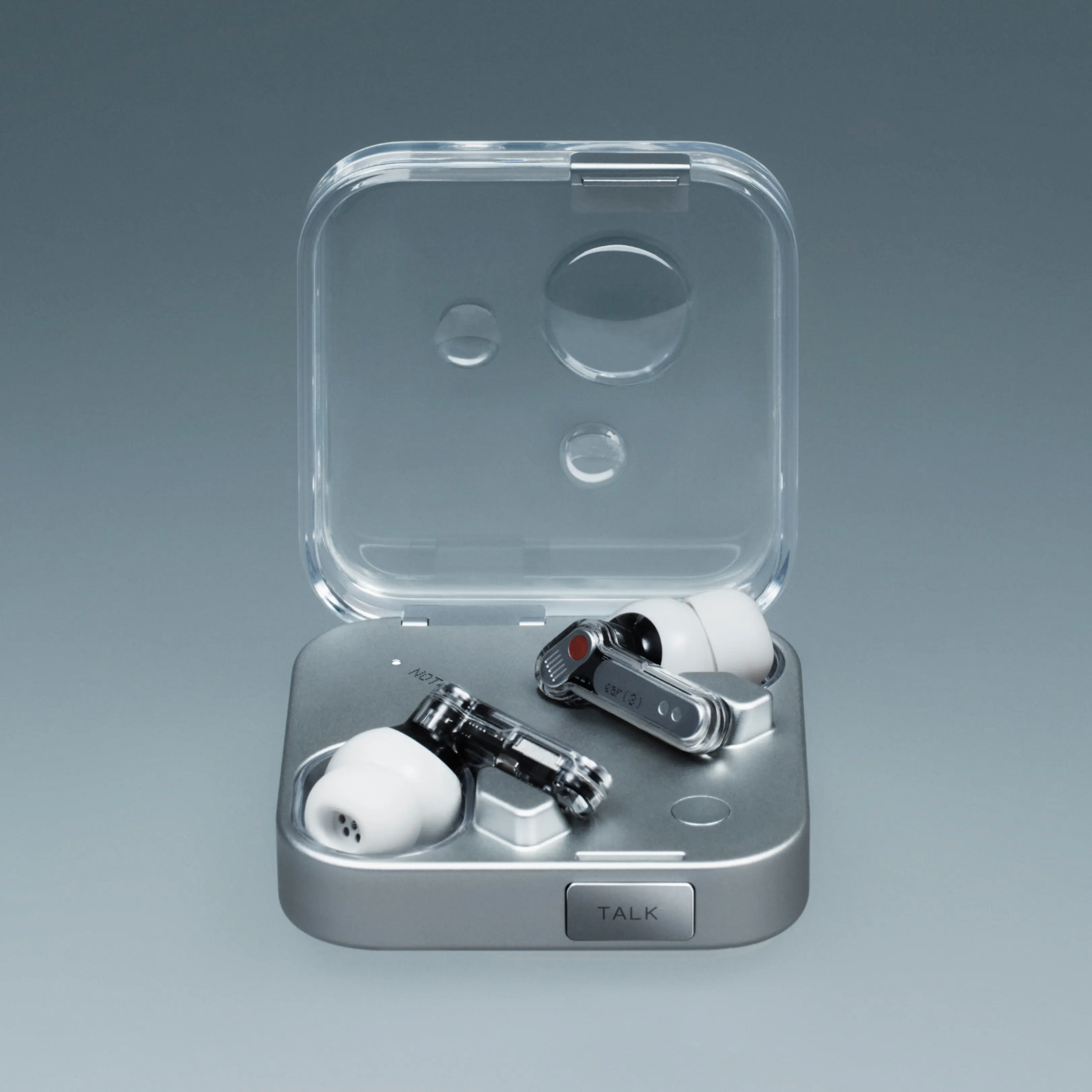 【Charli XCX Same Style】Nothing Ear (3) Wireless Earbuds with 95dB Super Mic Dual MEMS Beamforming Mics Adaptive Noise Cancellation & Hi-Res LDAC Audio 12mm Driver IP54 Splash Resistant Voice Control