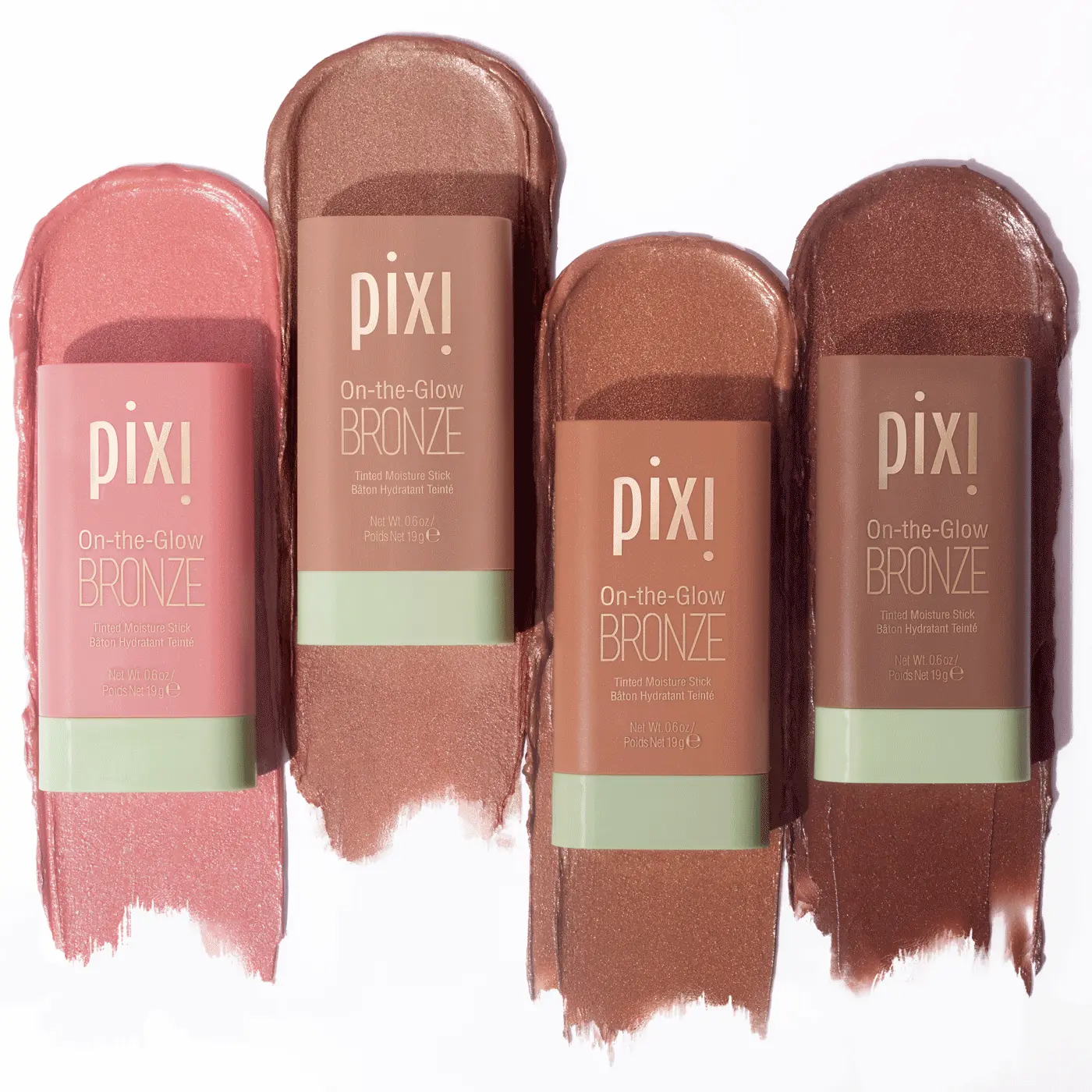 Pixi On-the-Glow Bronze Cosmetic - Tinted Bronzer Moisturizer Stick, Balm Cream Bronzer for Bronzed Glow Up, Quick Beauty Product for Glowup