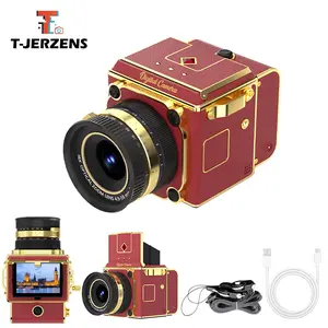 T-JERZENS Compact Digital Camera for Photography,16X Digital Zoom,Portable Retro Camera,Ideal Gift for Girls, Boys Teenagers, and Beginners, Birthday Christmas Valentine's Day Gift