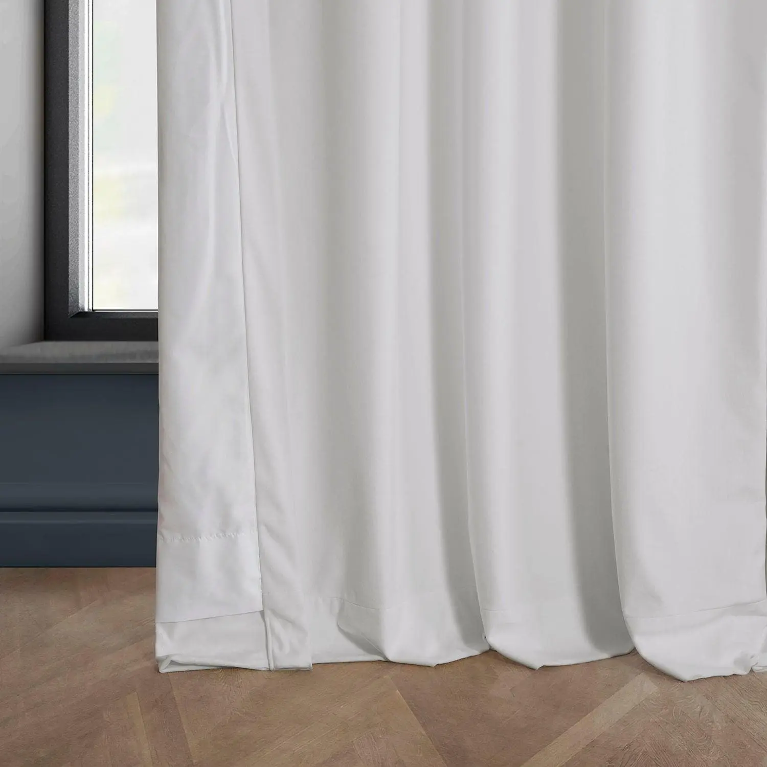 Half Price Drapes Heritage Plush Velvet Room Darkening Curtain Half Price Drapes Heritage Plush Velvet Room Darkening Curtain