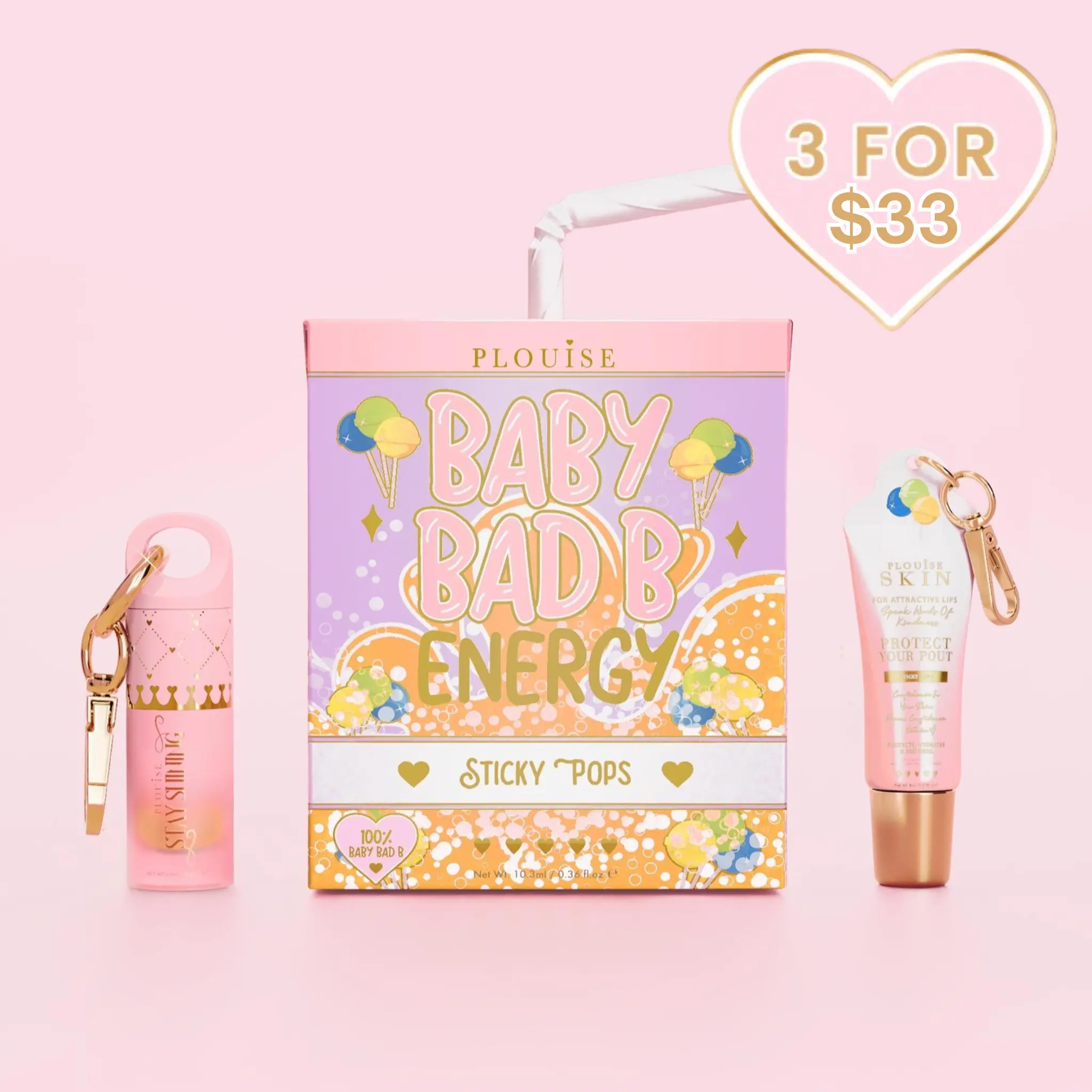 P.Louise Baby Bad B Energy Lip Duo