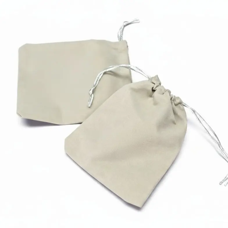 Chubbycable Fabric Accessory Pouch - Compact, Dustproof, Lightweight Electronics Organizer, Portable Drawstring Holder for Cables, Chargers, Small Devices, Great for Travel