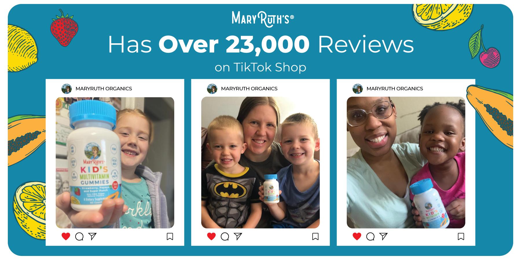 MaryRuth's Kids Multivitamin Gummies - Sugar Free - 2 Month Supply - Immunity - Bone Health - Non-GMO Project Verified - Vegan - Gluten Free