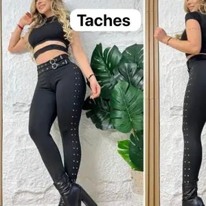 Colombian Leggings - One Size, Thick Fabric, Tight Fit, Womenswear Bottom