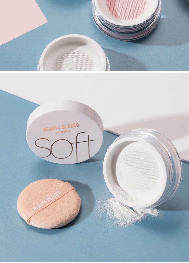 BEAUTY GLAZED Matte Oil-Controlling Powder - Waterproof, Traceless, Super Long-Lasting Flawless Lightweight Setting Makeup Cosmetic