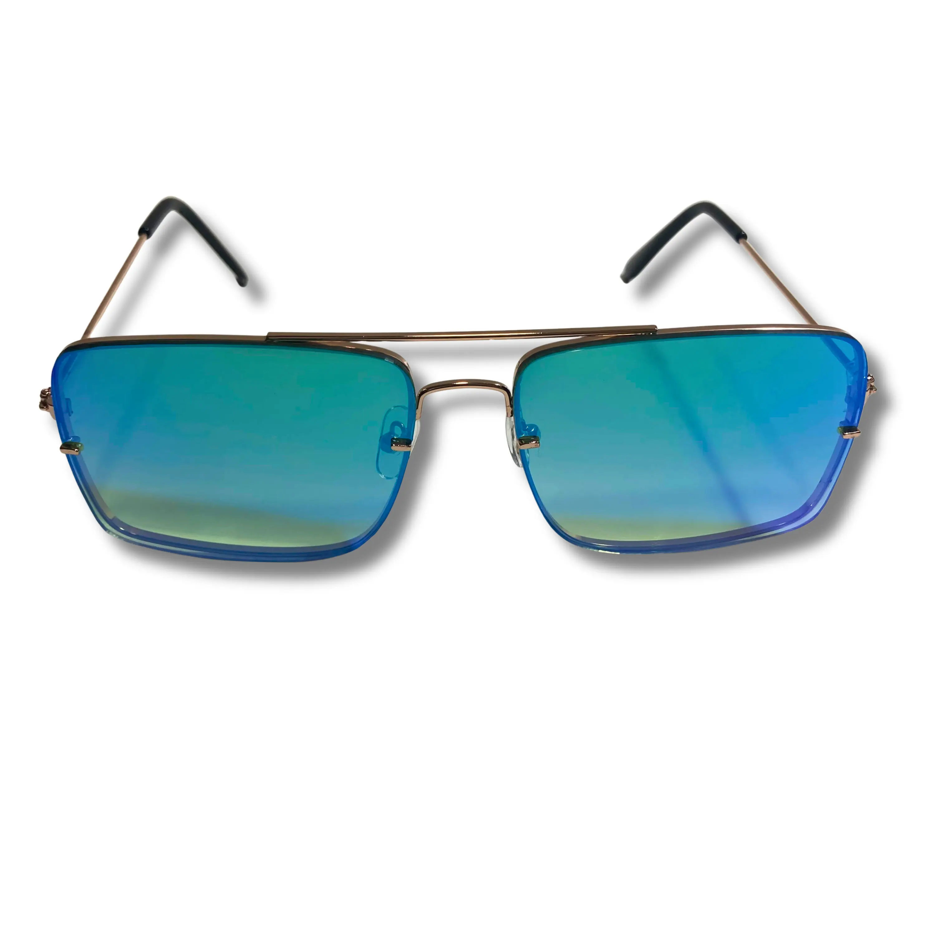 The Lumen Women's Small Aviator Sunglasses with Mirrored Lenses x Metal Frame x Available in Five Colors