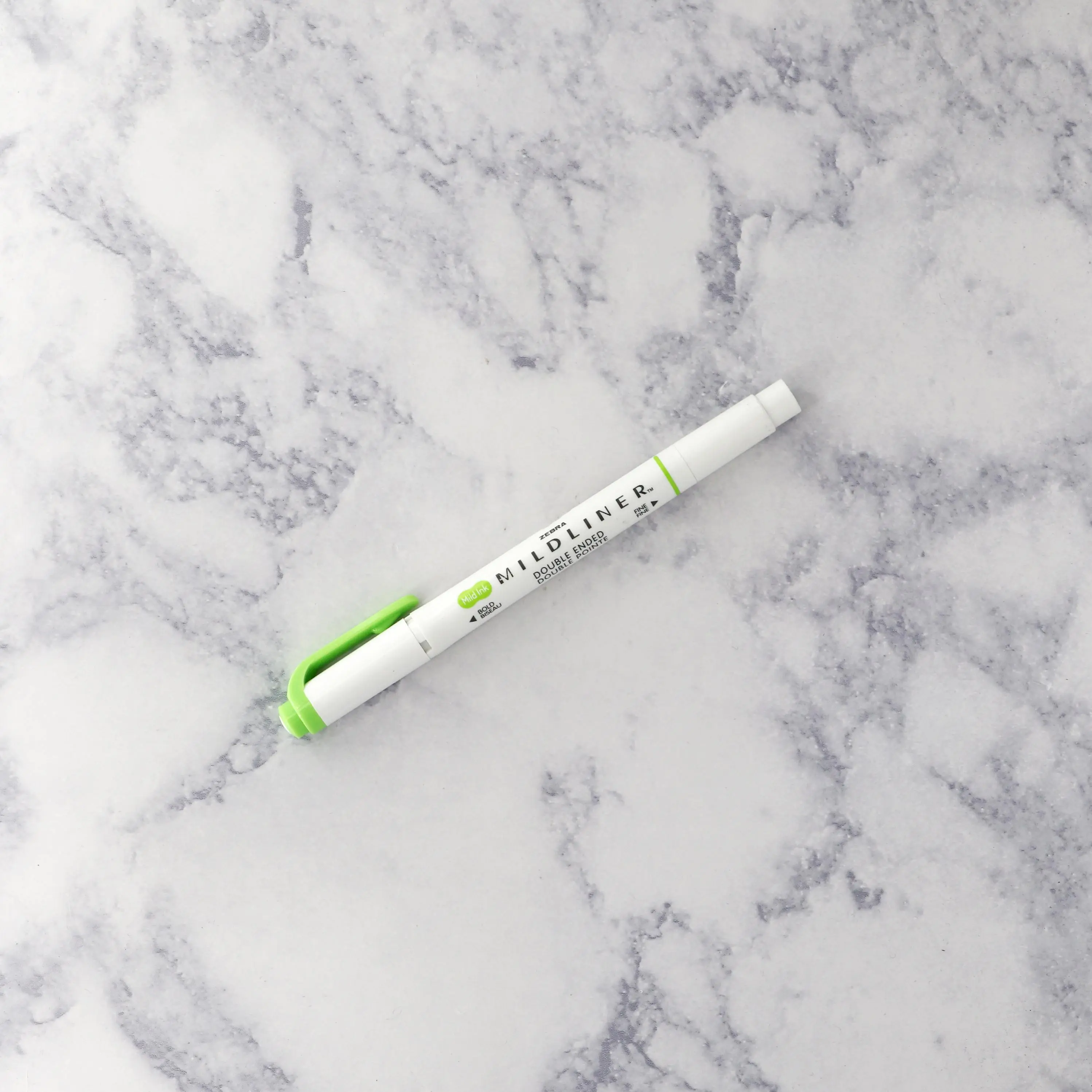 Green Dual-Tip Mildliner Highlighter