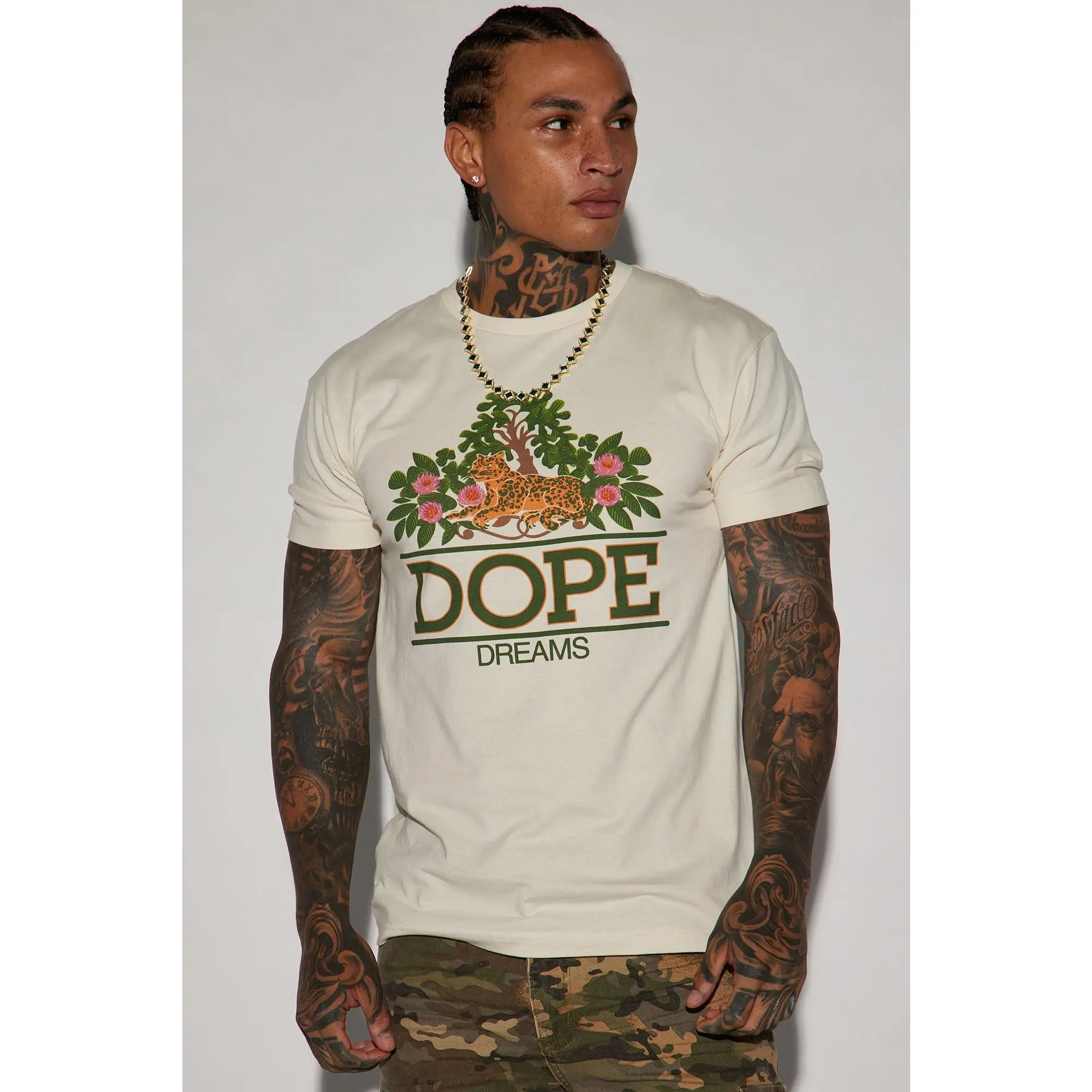 Dope Dreams Short Sleeve Tee - Off White