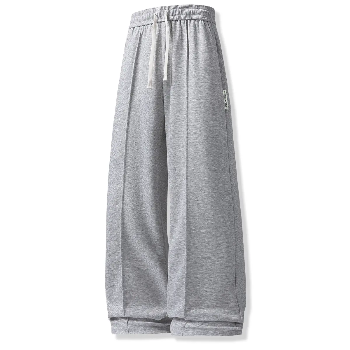 Men’s casual outdoor pants with a straight, loose fit, drawstring waist, and pocket design—suitable for gym workouts, hiking, and commuting.