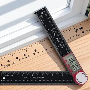 Digital Angle Ruler, Portable High Precision Measuring Tool, Professional Angle Measuring Tool for Woodworking, Car Repair, Home Decor, Hardware