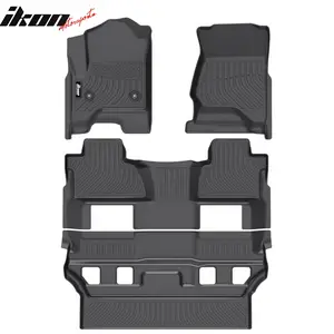 3D Floor Mats Carpet Liner for Chevy Tahoe GMC Yukon 7 Seat 2015-2020 TPE