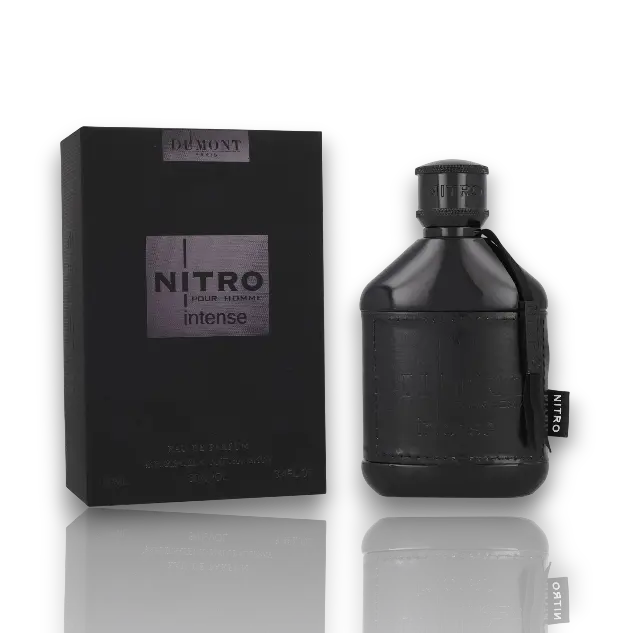 Dumont Paris Nitro Intense Alcohol-Based Unisex Fragrance Eau De Parfum, Single Item Unisex Wear, 100 ML, Notes of Pineapple, Black Currant - Plum