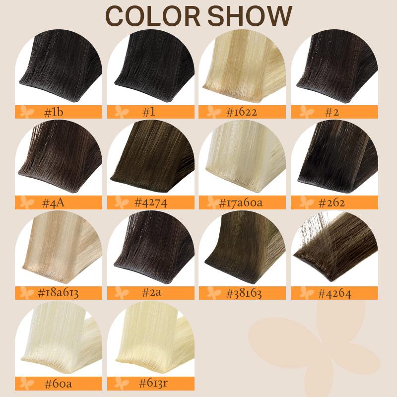 Doores 100g Injected Seamless Clip In Hair Extensions Remy Human Hair Extensions 7pcs Beginner Friendly Natura Doores 100g Injected Seamless Clip In Hair Extensions Remy Human Hair Extensions 7pcs Beginner Friendly Natura