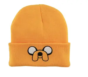 Adventure Time Adult Embroidery Knitted Hats Cartoon Anime Headgear Autumn Cap Winter Hat Student Bonnet Christmas Birthday UNISEX Gift