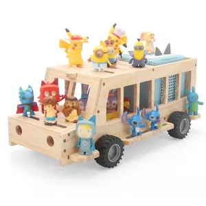 For Tonies Box Organizer Storage shelf  Shelves for Generation 1 & 2 PlayerTonies Figures Characters, Display Collection 35Characters