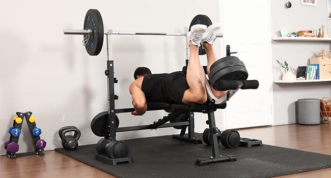 FLYBIRD Olympic Weight Bench – 900 lbs Weight Capacity, Bench Press Set with Preacher Curl Pad & Leg Extension, Full-Body Strength Training Equipment for Home Gym#Summervibes
