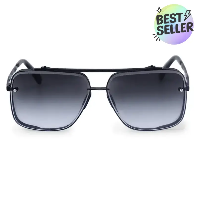 Bella - Midnight - Tangle Free Aviator Sunglasses - Certified Shatter-Resistant Lenses - UV400 - For Women & Men