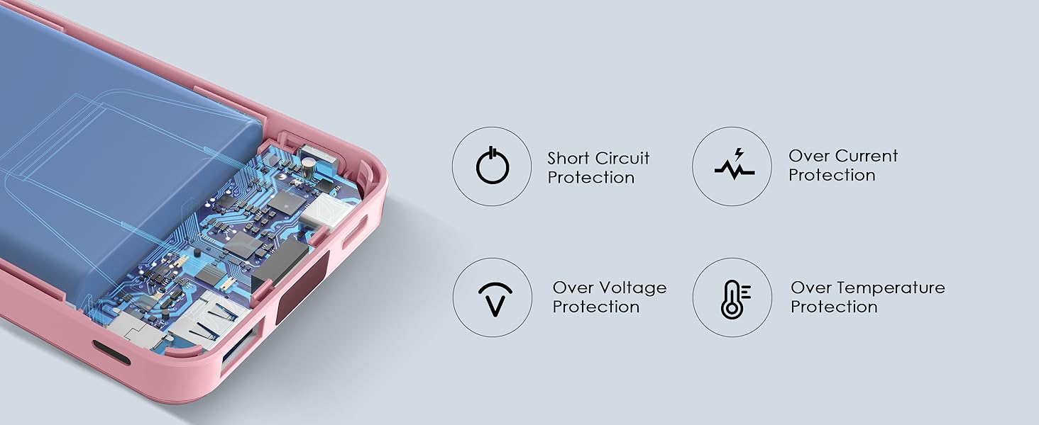 Podoru Wireless Charger for MagSafe Smartphone Fast Charging Power Bank, 10000mAh Magnetic Battery Pack &USB-C Cable, for iPhone 17/16/15/14/13/12 Series Podoru Wireless Charger for MagSafe Smartphone Fast Charging Power Bank, 10000mAh Magnetic Battery Pack &USB-C Cable, for iPhone 17/16/15/14/13/12 Series