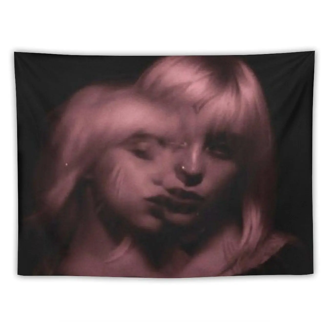 Flag Billies Music Album Poster Wall Tapestry - 60x40in Durable Polyester Home Decor, Geometric Traditional Pink Print, Bedroom Decor, Hand Wash Supply, Unique Room Accent