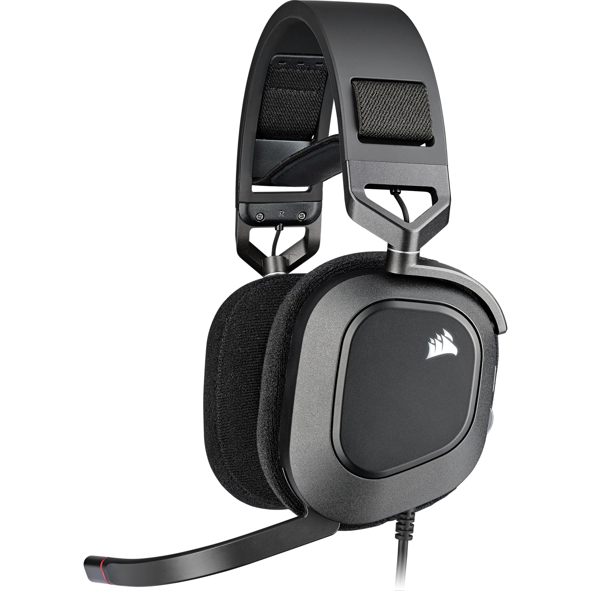HS80 RGB USB Wired Gaming Headset — Carbon
