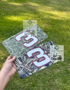 Camo Dale Earnhardt 3 Customizable License Plate for Men & Women – Lightweight Aluminum, Pre-Drilled holes, Easy Installation fishing gift