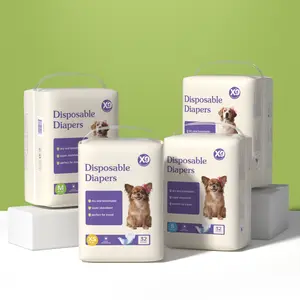 Disposable Female Dog Diapers | Super Absorbent Leak-Proof Wraps for Heat, Incontinence & Travel