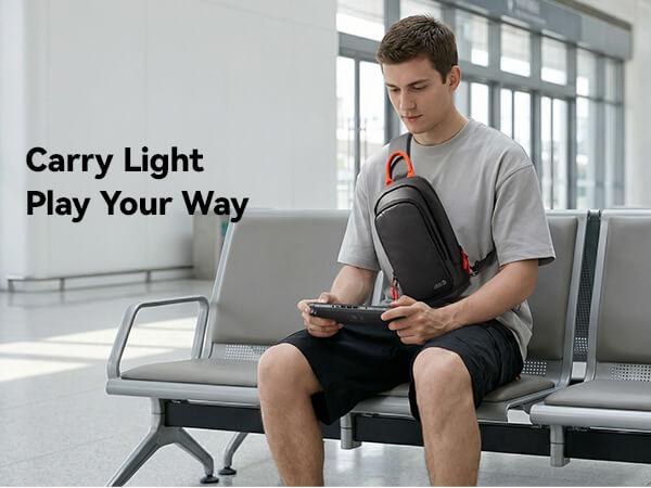 Crossbody Sling Bag for Handheld Consoles