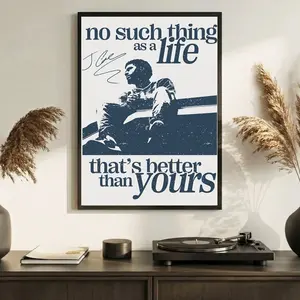 No Such Things As Life That's Better Than Yours - Love Yourz Poster (No Frame), J. C0le Fans Gift, Music Wall Art, Home Decor