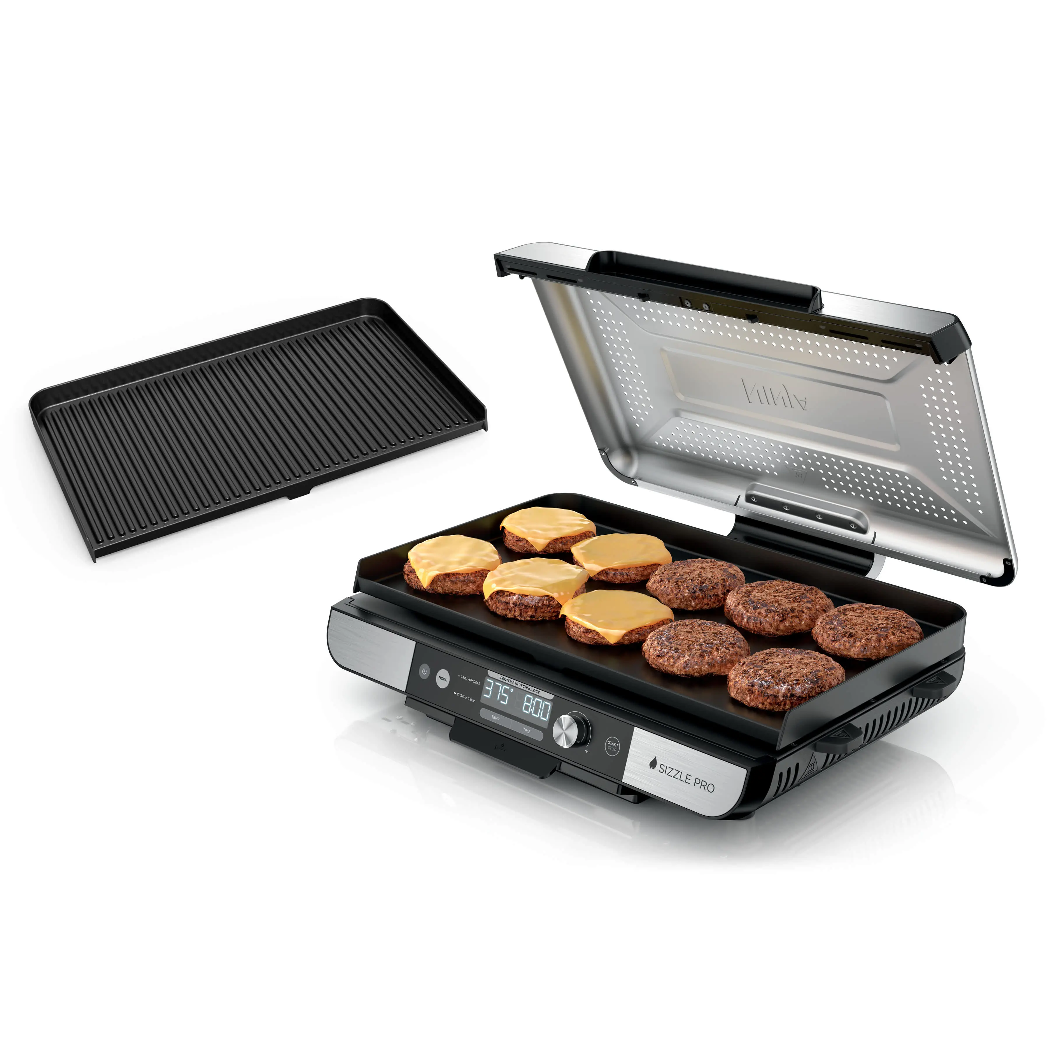 Ninja Sizzle Pro XL Indoor Griddle and Grill - GX101