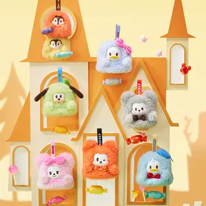 Disney Mickey & Friends Colorful Candy Series Vinyl Plush Blind Box Keychain ——Unwrap a Sweet Surprise and Let the Magic of Mickey & Friends Brighten Your Every Day!