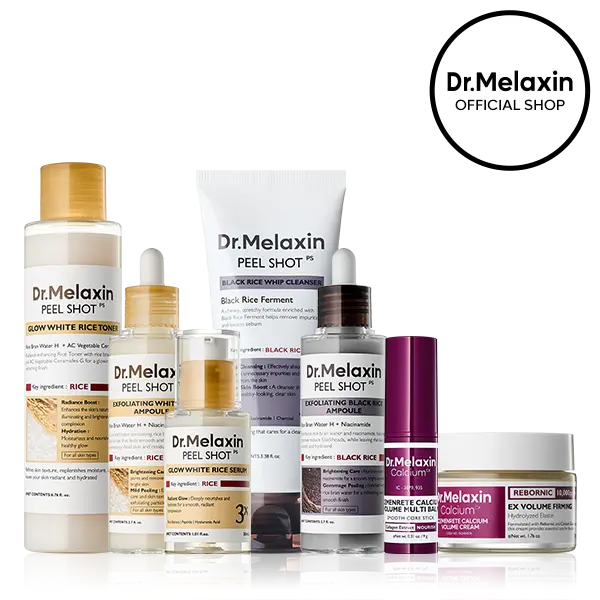 [Dr.Melaxin Official] Complete Pure Glow Firming Set | Exfoliating & Eye Volume Care for a Radiant Korean Glow in a Week