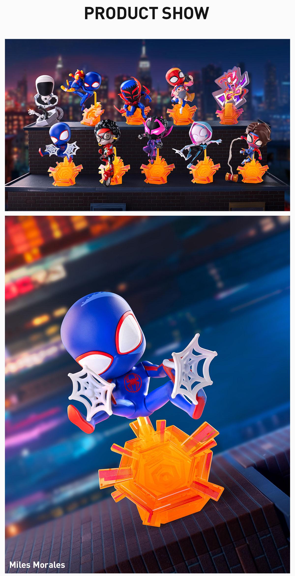 POP MART Marvel Spider-Man Across the Spider-Verse Series Figures POP MART Marvel Spider-Man Across the Spider-Verse Series Figures