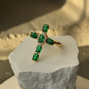 Adjustable Cross Ring Up To Size 10